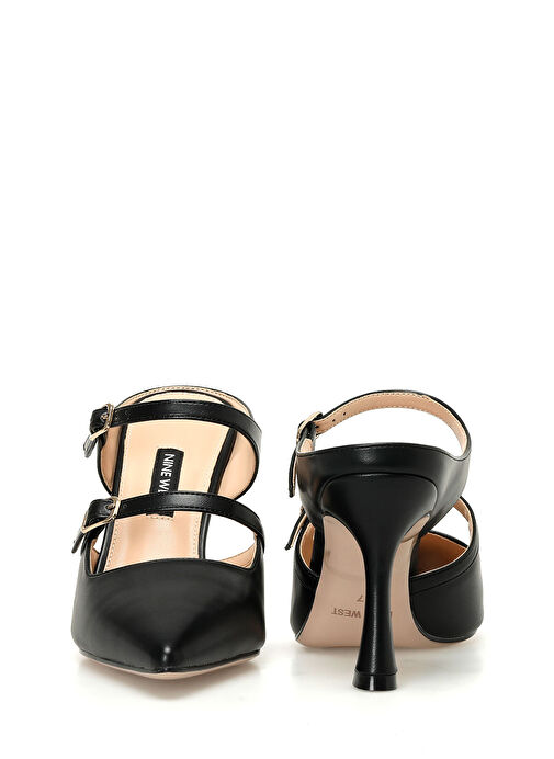 MINDIE 3PR Siyah Kadın Topuklu Terlik - Görsel 6