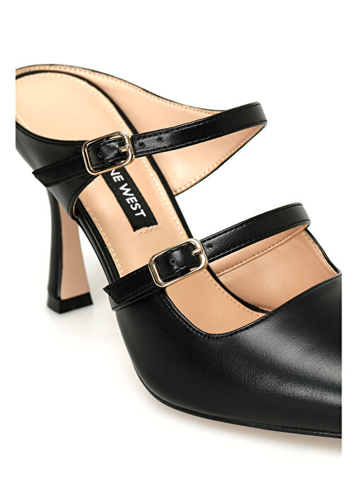 MINDIE 3PR Siyah Kadın Topuklu Terlik - Görsel 8