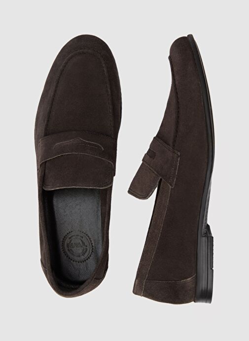 Twn Antrasit Deri Makosen Ayakkabi - Görsel 6