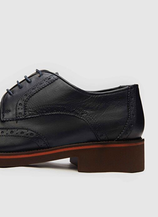 Ds Damat Lacivert Ayakkabi - Görsel 4