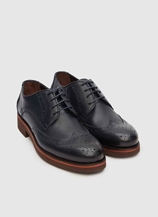 Ds Damat Lacivert Ayakkabi - Görsel 2