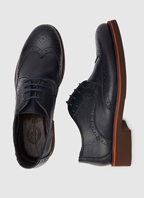 Ds Damat Lacivert Ayakkabi - Görsel 6