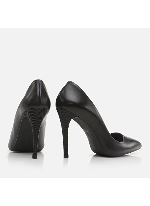 Hotiç Siyah Kadın Deri Stiletto 01AYH274880A100 - Görsel 4