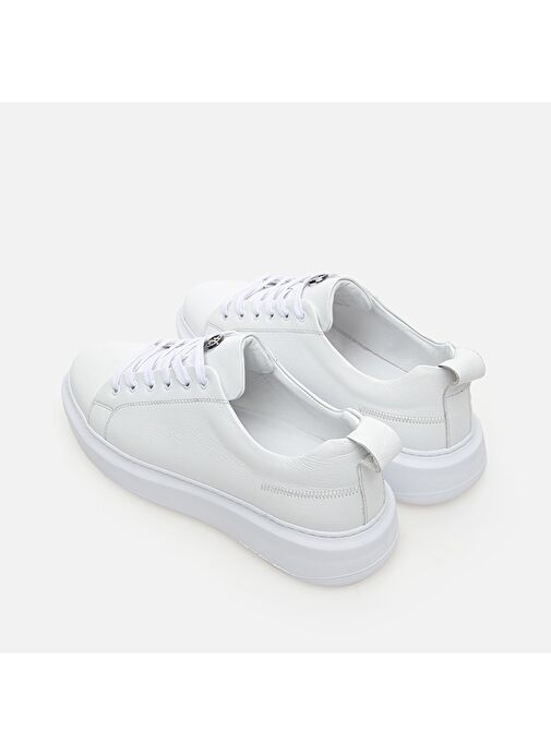 Hotiç Beyaz Erkek Deri Sneaker 02AYH281320A900 - Görsel 6