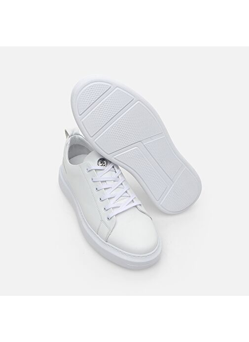 Hotiç Beyaz Erkek Deri Sneaker 02AYH281320A900 - Görsel 7