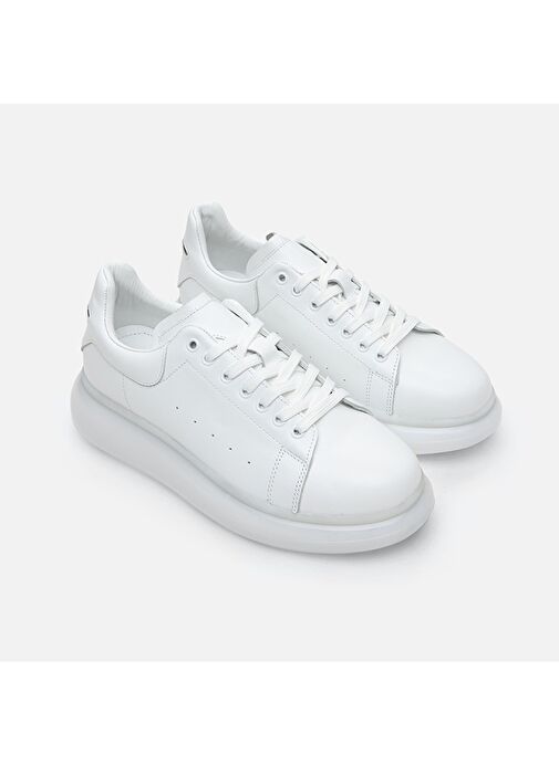 Hotiç Beyaz Erkek Deri Sneaker 02AYH281340A900 - Görsel 3