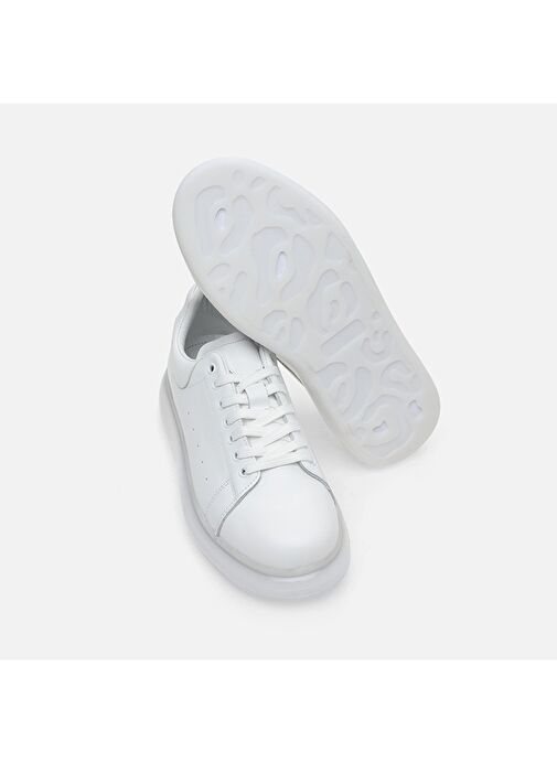Hotiç Beyaz Erkek Deri Sneaker 02AYH281340A900 - Görsel 7