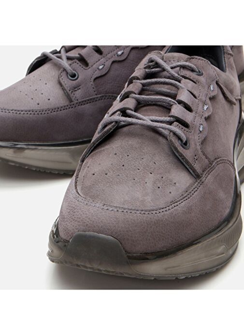 Hotiç Gri Erkek Deri Sneaker 02AYH281360A230 - Görsel 4