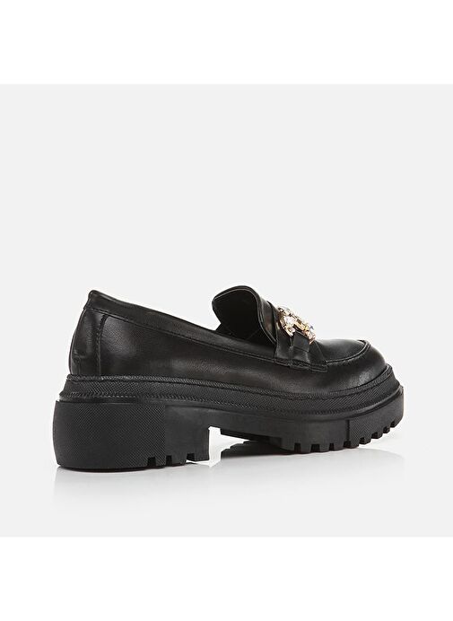 Yaya by Hotiç Siyah Kadın Loafer 01AYY282130A100 - Görsel 5