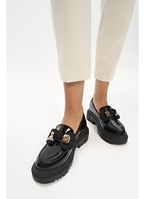 Yaya by Hotiç Siyah Kadın Loafer 01AYY282140A100 - Görsel 6