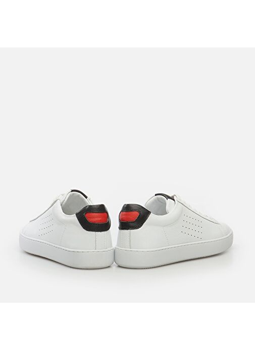 Hakiki Deri Beyaz Erkek Günlük Ayakkabı - Görsel 5