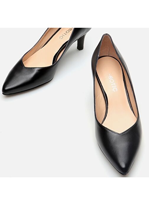 Hotiç Siyah Kadın Deri Stiletto 01AYH283140A100 - Görsel 5
