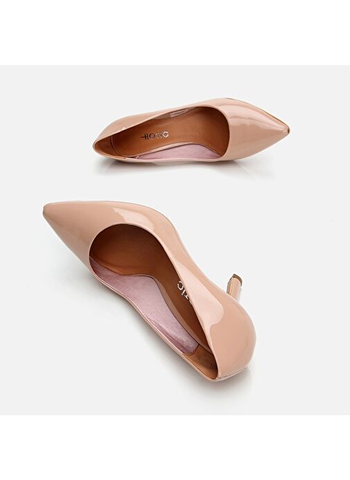 Hotiç Nude Kadın Rugan Stiletto 01AYH283160A330 - Görsel 7