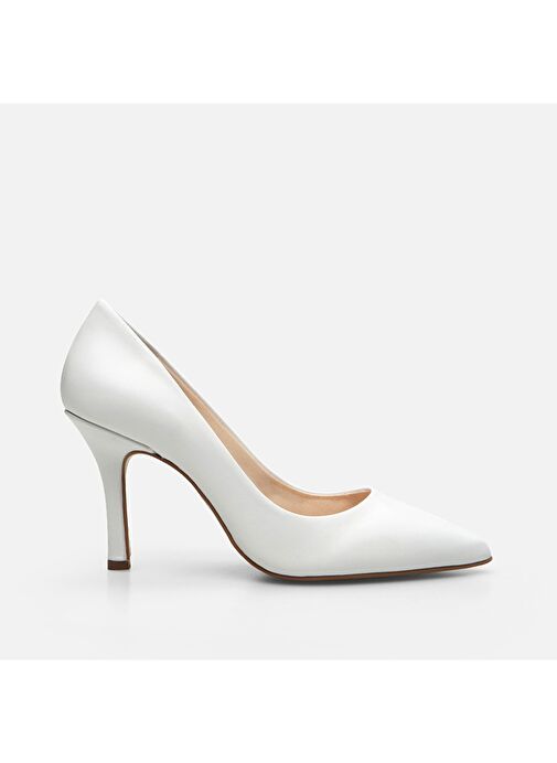 Hotiç Beyaz Kadın Deri Stiletto 01AYH283170A900 - Görsel 2