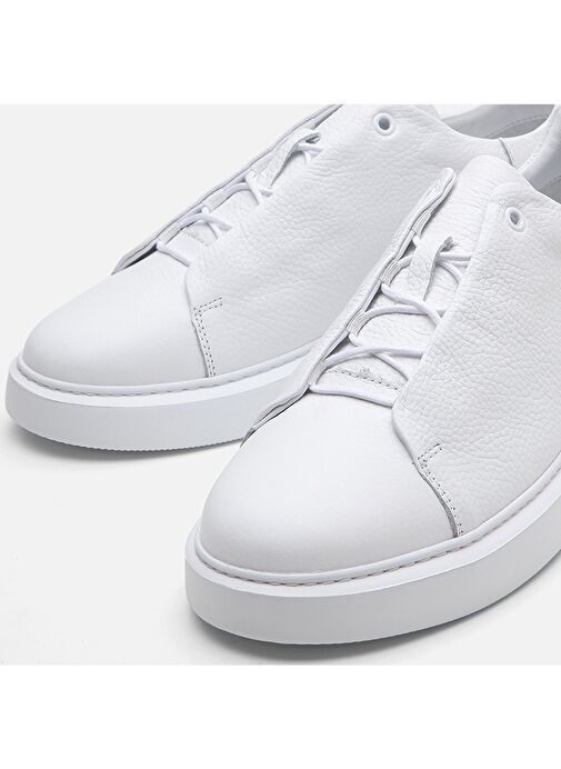 Hotiç Beyaz Erkek Deri Sneaker 02AYH285670A900 - Görsel 5