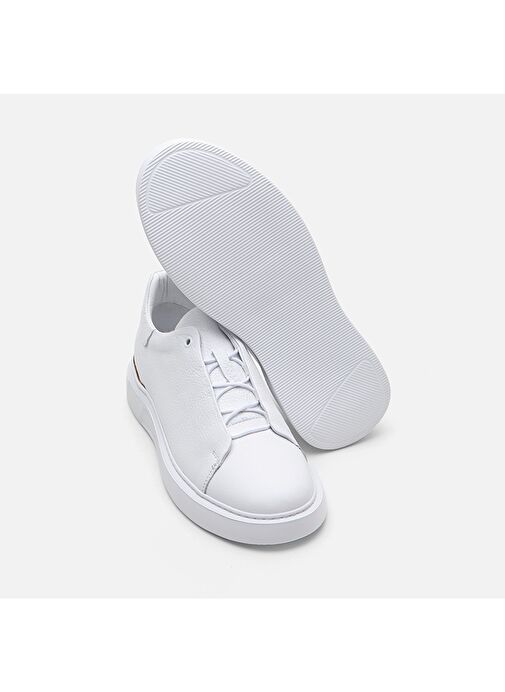 Hotiç Beyaz Erkek Deri Sneaker 02AYH285670A900 - Görsel 7