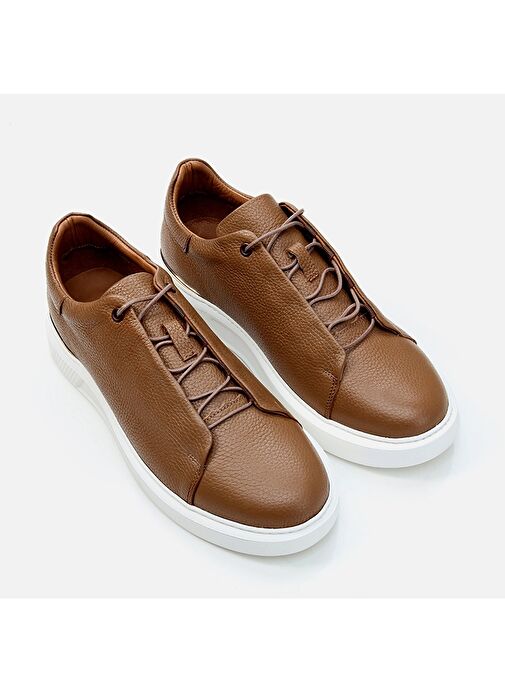 Hotiç Açık Kahverengi Erkek Deri Günlük Ayakkabı 02AYH285670A490 - Görsel 3
