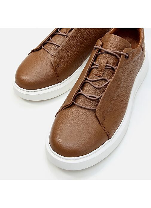 Hotiç Açık Kahverengi Erkek Deri Günlük Ayakkabı 02AYH285670A490 - Görsel 5