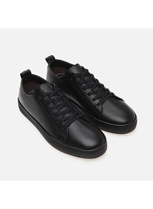 Yaya Siyah Erkek Deri Sneaker 02AYY286850A100 - Görsel 3