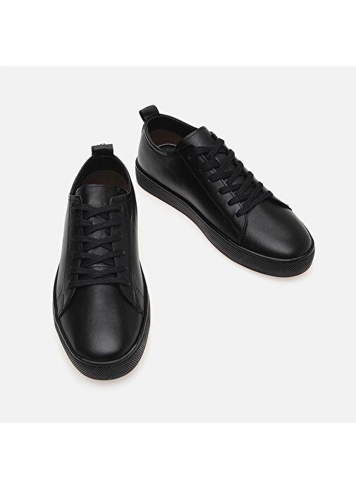 Yaya Siyah Erkek Deri Sneaker 02AYY286850A100 - Görsel 4
