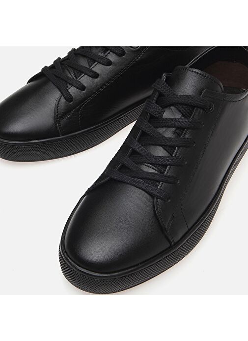 Yaya Siyah Erkek Deri Sneaker 02AYY286850A100 - Görsel 5