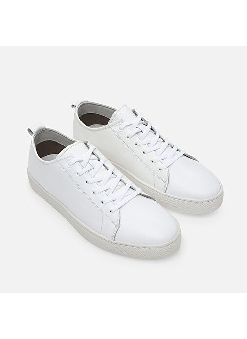 Yaya Beyaz Erkek Deri Sneaker 02AYY286850A900 - Görsel 3