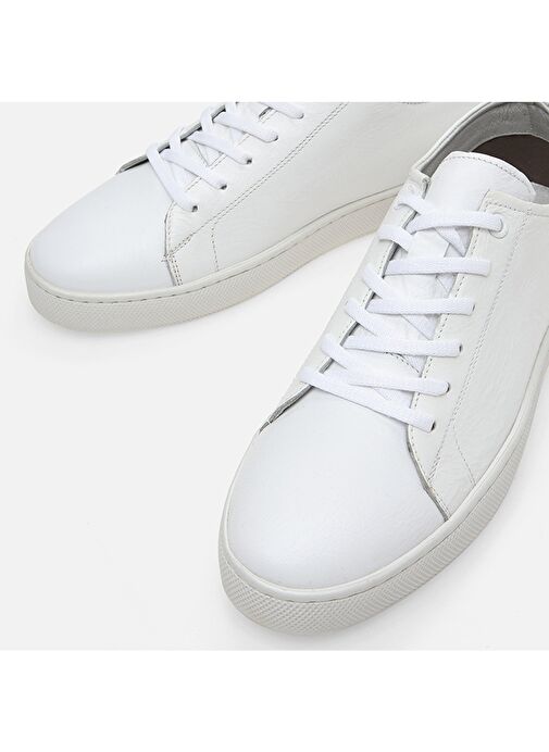 Yaya Beyaz Erkek Deri Sneaker 02AYY286850A900 - Görsel 5