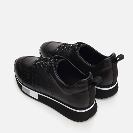 Hotiç Siyah Erkek Deri Sneaker 02AYH288590A100 - Görsel 6