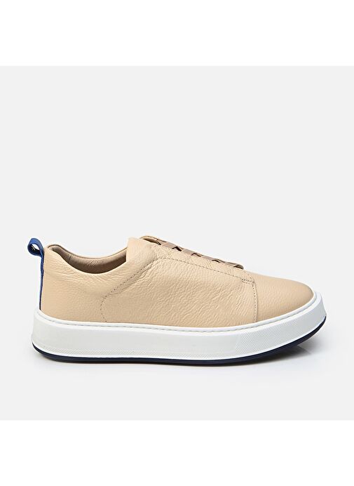 Hotiç Bej Erkek Deri Günlük Ayakkabı 02AYH287770A310 - Görsel 2