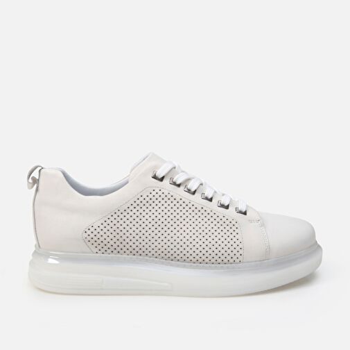 Hakiki Deri Bej Erkek Günlük Ayakkabı - Görsel 2