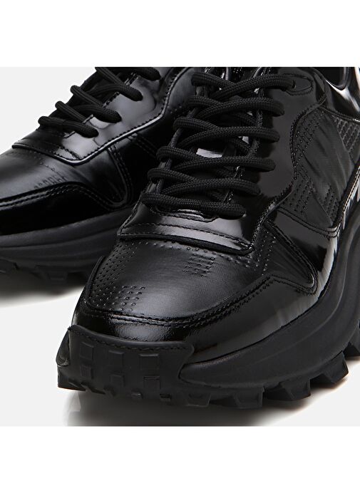 Hotiç Siyah Erkek Deri Sneaker 02AYH290210A100 - Görsel 4