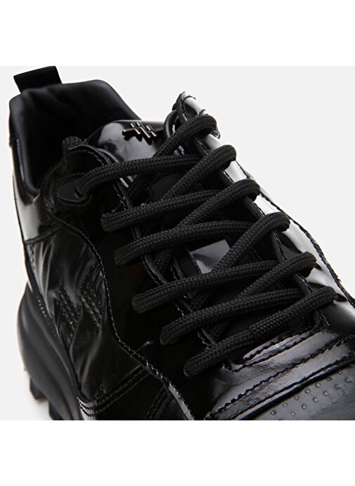 Hotiç Siyah Erkek Deri Sneaker 02AYH290210A100 - Görsel 6