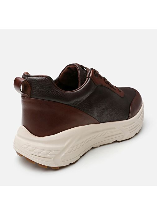 Hotiç Kahverengi-Bej Erkek Deri Sneaker 02AYH290180A480 - Görsel 5