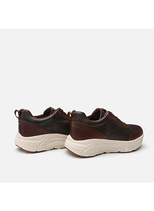 Hotiç Kahverengi-Bej Erkek Deri Sneaker 02AYH290180A480 - Görsel 6