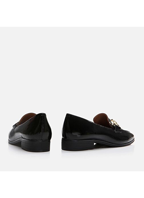 Hotiç Siyah Kadın Deri Loafer 01AYH290990A100 - Görsel 6