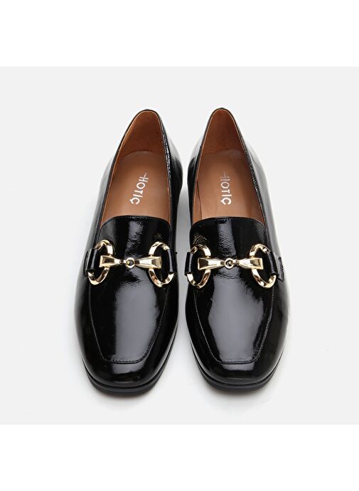 Hotiç Siyah Kadın Deri Loafer 01AYH290990A100 - Görsel 7