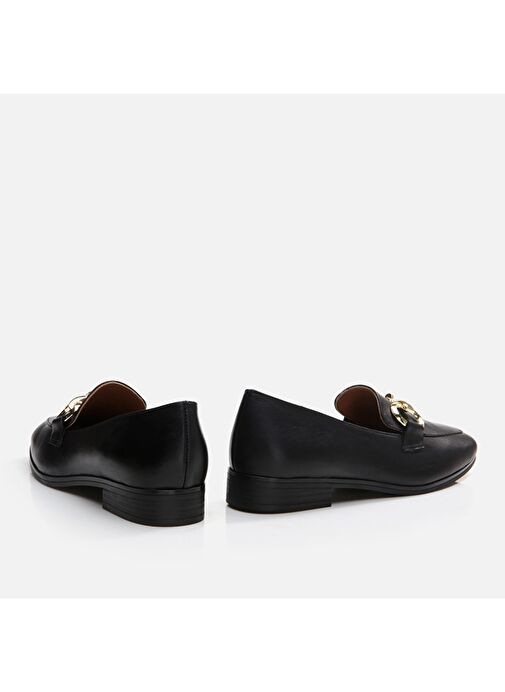 Hotiç Siyah Kadın Deri Loafer 01AYH291000A100 - Görsel 6