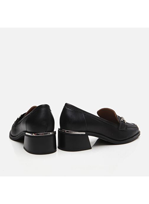 Hotiç Siyah Kadın Deri Loafer 01AYH291040A100 - Görsel 6
