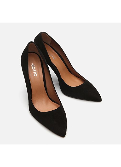 Hotiç Siyah Kadın Süet Stiletto 01AYH291080A100 - Görsel 4
