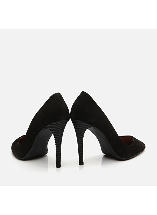 Hotiç Siyah Kadın Süet Stiletto 01AYH291080A100 - Görsel 6