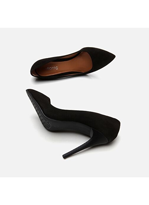 Hotiç Siyah Kadın Süet Stiletto 01AYH291080A100 - Görsel 7