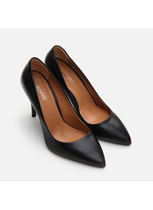 Hotiç Siyah Kadın Deri Stiletto 01AYH291090A100 - Görsel 3