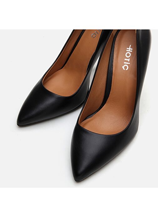 Hotiç Siyah Kadın Deri Stiletto 01AYH291090A100 - Görsel 4