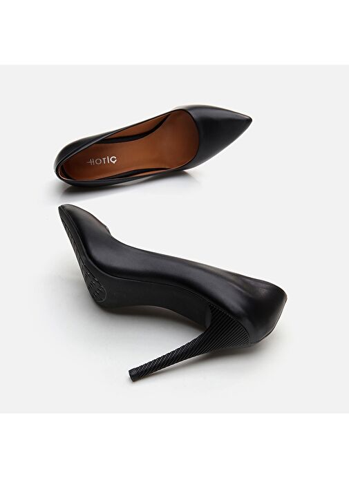 Hotiç Siyah Kadın Deri Stiletto 01AYH291090A100 - Görsel 5