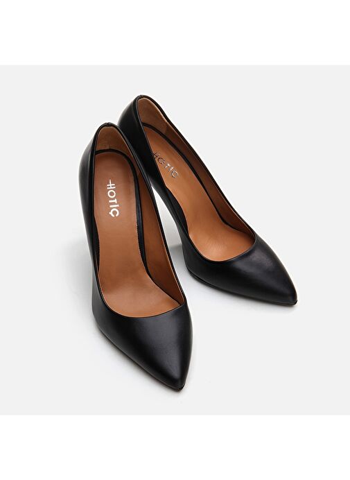 Hotiç Siyah Kadın Deri Stiletto 01AYH291090A100 - Görsel 7