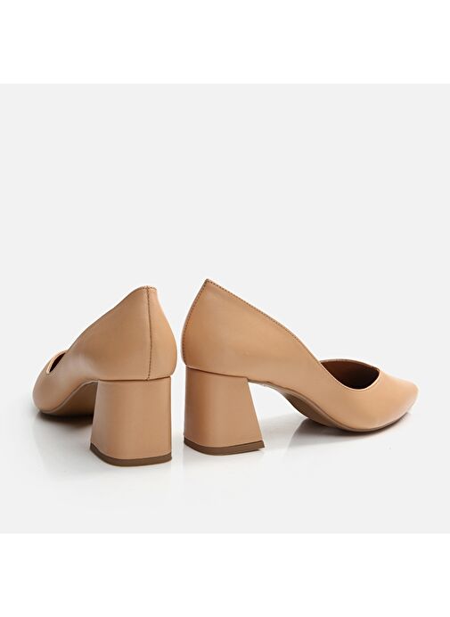 Hotiç Camel Kadın Deri Topuklu Ayakkabı 01AYH291210A340 - Görsel 7