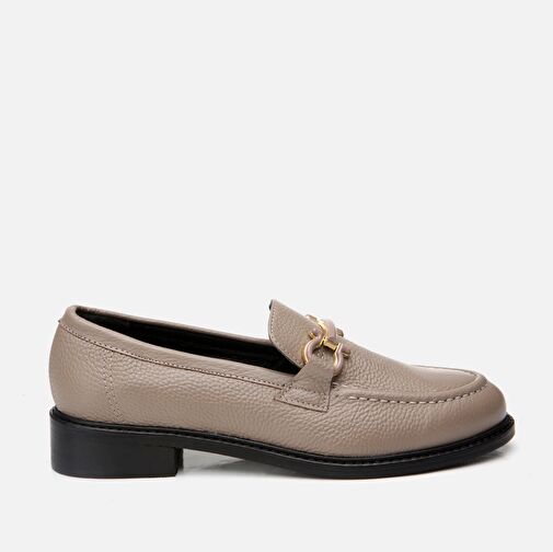 Hotiç Gri Kadın Deri Loafer 01AYH291330A230 - Görsel 2