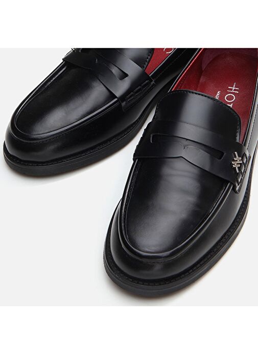 Hotiç Siyah Kadın Deri Loafer 01AYH291700A100 - Görsel 5