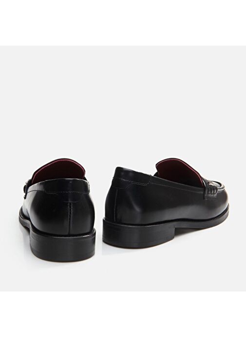 Hotiç Siyah Kadın Deri Loafer 01AYH291700A100 - Görsel 6