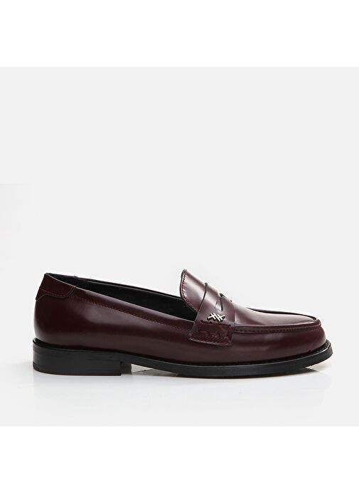 Hotiç Bordo Kadın Deri Loafer 01AYH291700A780 - Görsel 2